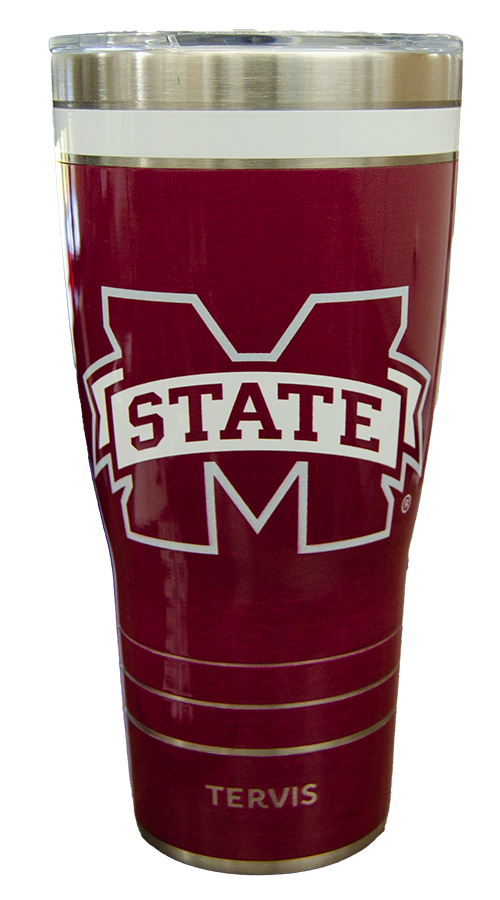 Tervis Tumbler Company Tumbler 30 Oz Stnlong Sleeve MS St Mvp M-State Bulldog Face