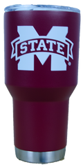 Gametime Sidekicks / Lights, L/Campus Lights Tumbler 30 Oz W Lid M-State White
