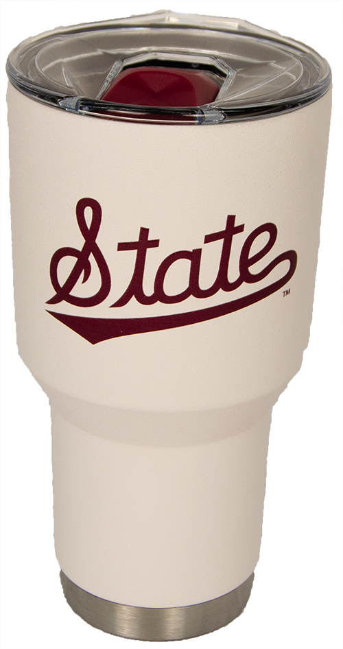 Tumbler 30 oz. with Lid Script State