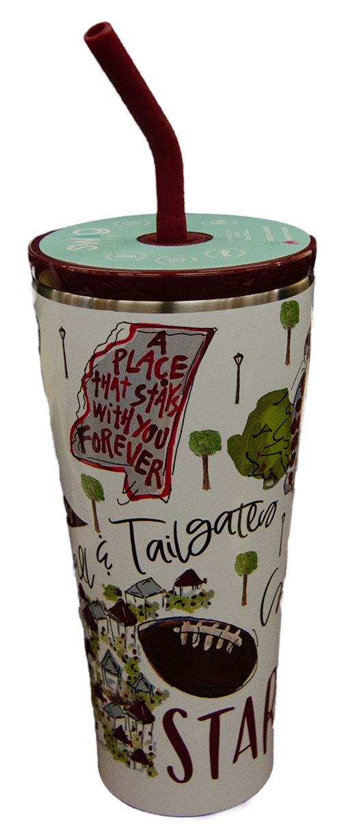 Occasionally Made / Swig Tumbler 32 Oz Saturdays In Starkville W Straw