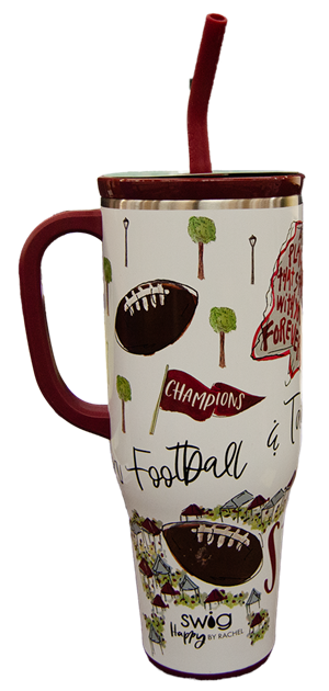 Swig Tumbler 40 oz. Mega Mug "Saturdays In Starkville"