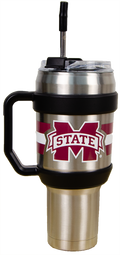 Gametime Sidekicks / Lights, L/Campus Lights Tumbler 40 oz with Lid M-State
