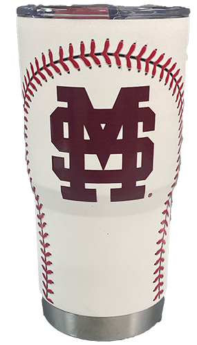 Tumbler 20 oz. Baseball Stitch M-Over-S