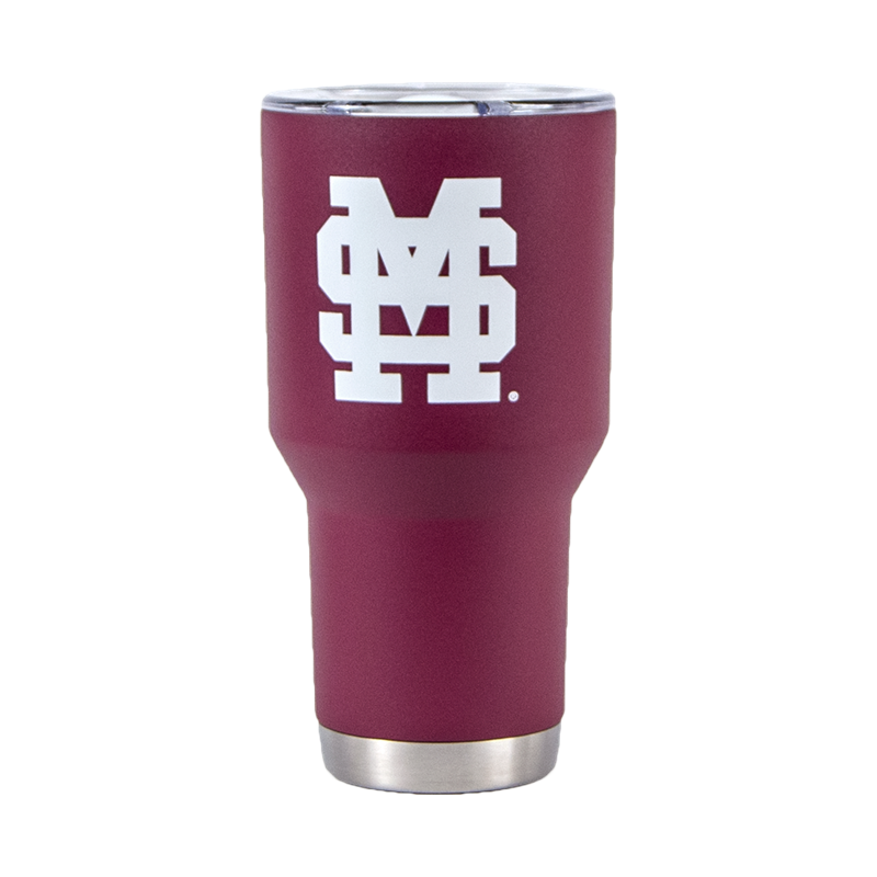Gametime Sidekicks / Lights, L/Campus Lights Tumbler 30 oz. with Lid M-Over-S White
