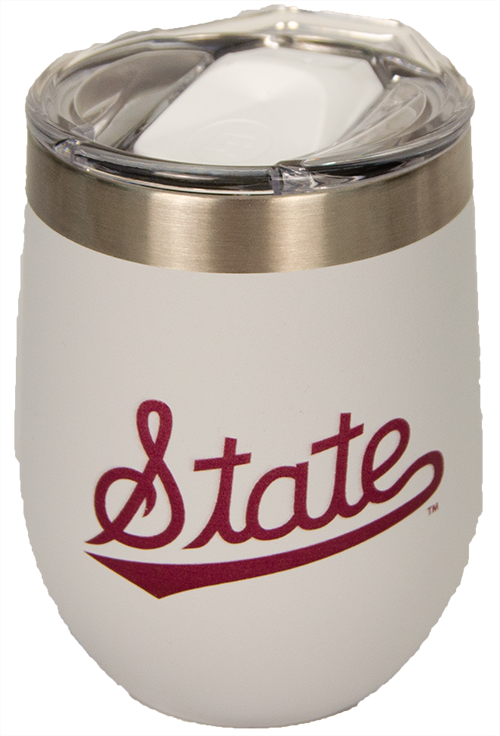 Gametime Sidekicks / Lights, L/Campus Lights Tumbler Stemless 12 Oz State W Tail Maroon