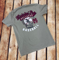 T-Shirt Short Sleeve  Comfort Colors Retro Script Glove M-Over-S