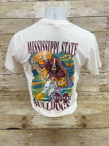 T-Shirt Short Sleeve Comfort Colors Football Player M-State