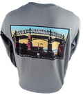 T-Shirt Long Sleeve Comfort Colors Dudy Noble Sunset