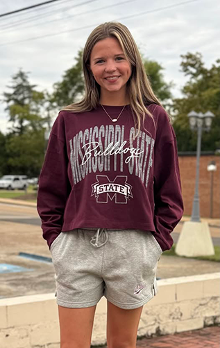 T-Shirt Long Sleeve Crop Muse Sydney M-State