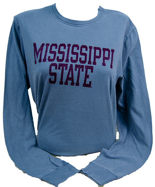 T-Shirt Long Sleeve Mississippi State Arch