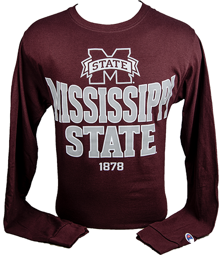 T-Shirt Long Sleeve Mississippi State 1878 M-State