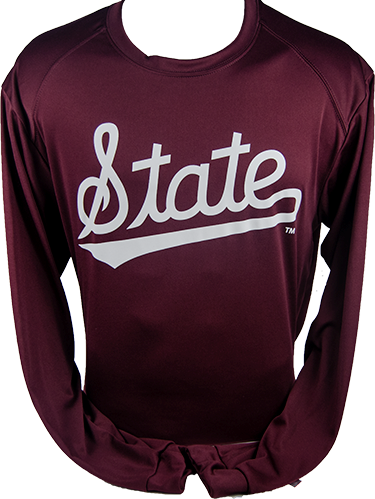 T-Shirt Long Sleeve B-Core Script State