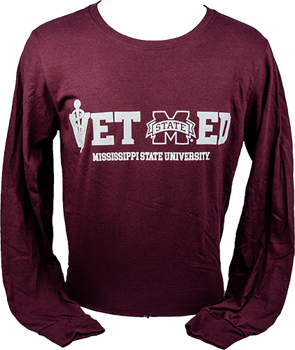 T-Shirt Long Sleeve Veterinary Medicine M-State