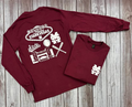 T-Shirt Long Sleeve M-Over-S  Welcome To Starkvegas Sign
