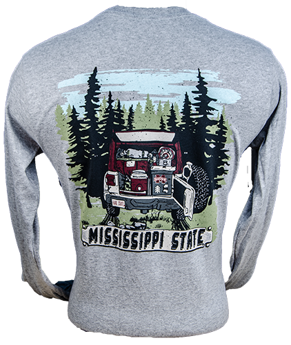 T-Shirt Long Sleeve Lets Camp M-State