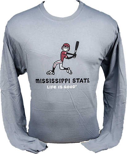 T-Shirt Long Sleeve Jake Baseball Player