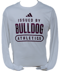 T-Shirt Long Sleeve Pregame Issued by Bulldog Athetics