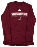 T-Shirt Long Sleeve Pregame Basketball MS Shape