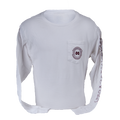 T-Shirt Long Sleeve Ringspun Cotton Pocket  Mississippi State 1878