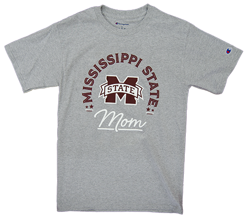 T-Shirt Short Sleeve Basic Mom Script M-State