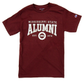 T-Shirt Short Sleeve Basic Alumni Concave M-State