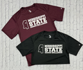 T-Shirt Short Sleeve B-Core State Of MS Outline