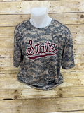 T-Shirt Short Sleeve B-Core Camo Script State