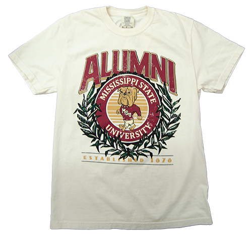 T-Shirt Short Sleeve Alumni Seal Walking Bully Laurel