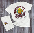 T-Shirt Short Sleeve Bulldogs Softball Field Script State