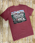 T-Shirt Short Sleeve Comfort Colors Welcome to Starkville M-State