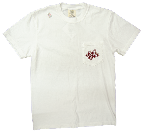 T-Shirt Short Sleeve Comfort Colors Hail State Starkville Landmarks