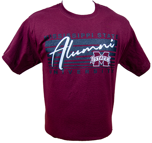 T-Shirt Short Sleeve Alumni Script State M-State