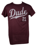 T-Shirt Short Sleeve Dude Script