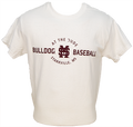 T-Shirt Short Sleeve Baseball At the Dude M-Over-S