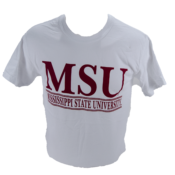 T-Shirt Short Sleeve MSU Double Bars