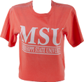 T-Shirt Short Sleeve MSU Double Bars