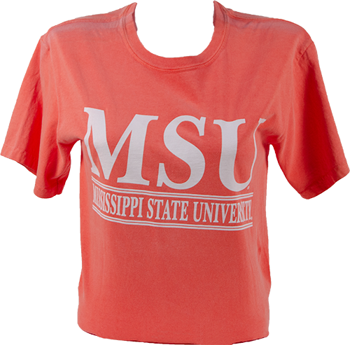T-Shirt Short Sleeve MSU Double Bars