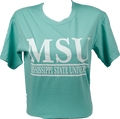 T-Shirt Short Sleeve MSU Double Bars