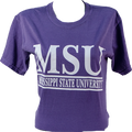 T-Shirt Short Sleeve MSU Double Bars