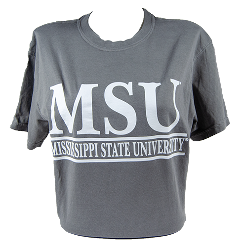 T-Shirt Short Sleeve MSU Double Bars