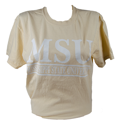 T-Shirt Short Sleeve MSU Double Bars