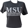 T-Shirt Short Sleeve MSU Double Bar