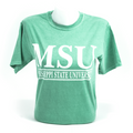 T-Shirt Short Sleeve MSU Double Bars