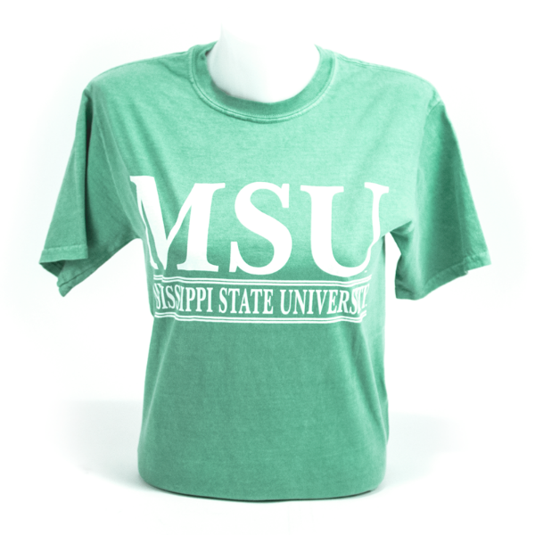 T-Shirt Short Sleeve MSU Double Bars