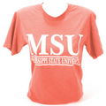 T-Shirt Short Sleeve  MSU Double Bars