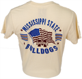 T-Shirt Short Sleeve Flag Wave