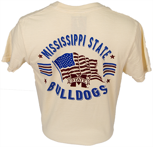 T-Shirt Short Sleeve Flag Wave