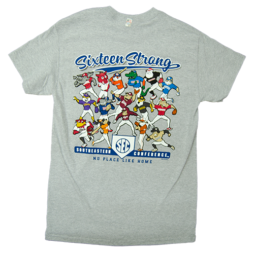 T-Shirt Short Sleeve SEC Baseball "We've Got Game" Sixteen Strong