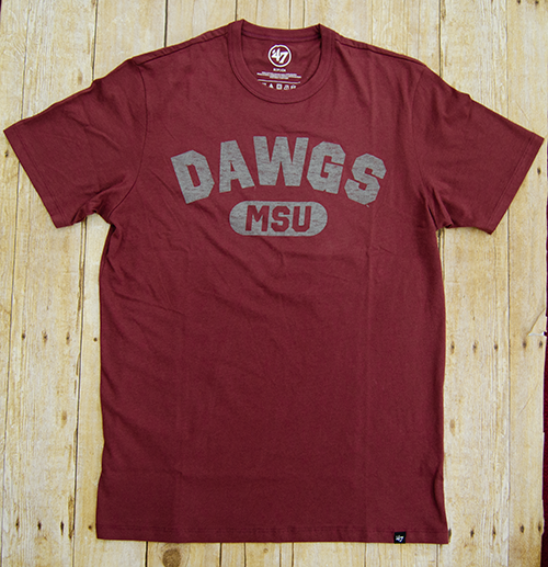 T-Shirt Short Sleeve Dawgs MSU