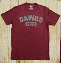 T-Shirt Short Sleeve Dawgs MSU